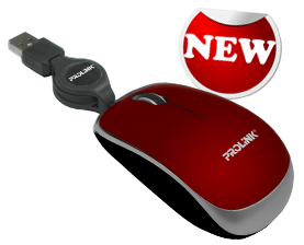 PMO338N USB Retractable Optical Mouse